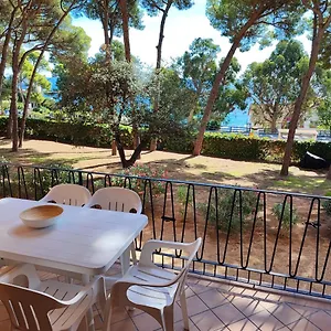Con Amplia Terraza Y Vistas Al Mar A 150 Metros De La Playa Apartamento Sant Antoni De Calonge